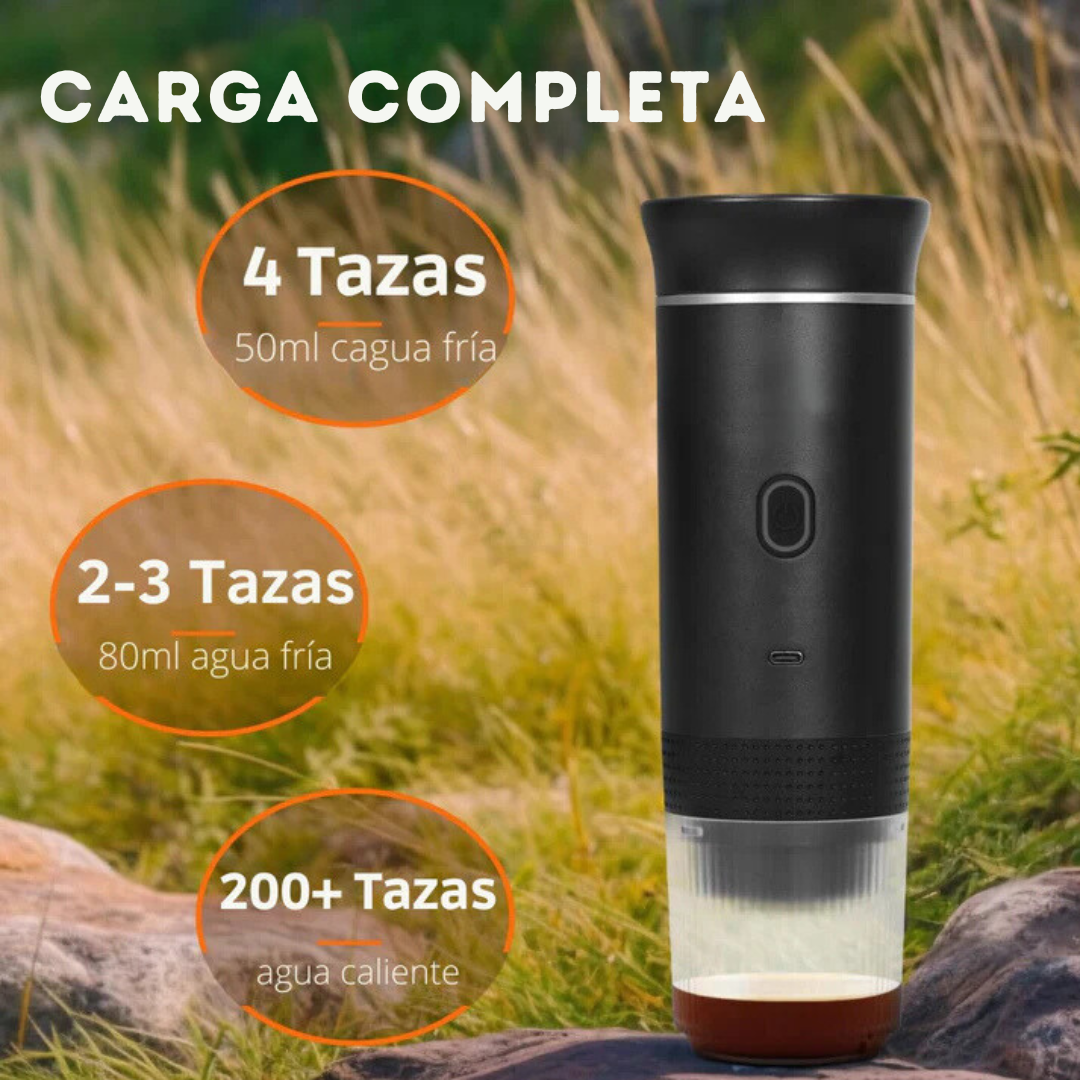 Cafetera Viajera 3 en 1