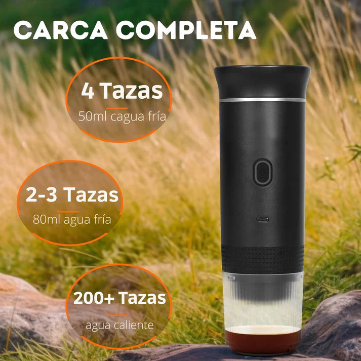 Cafetera Viajera 3 en 1